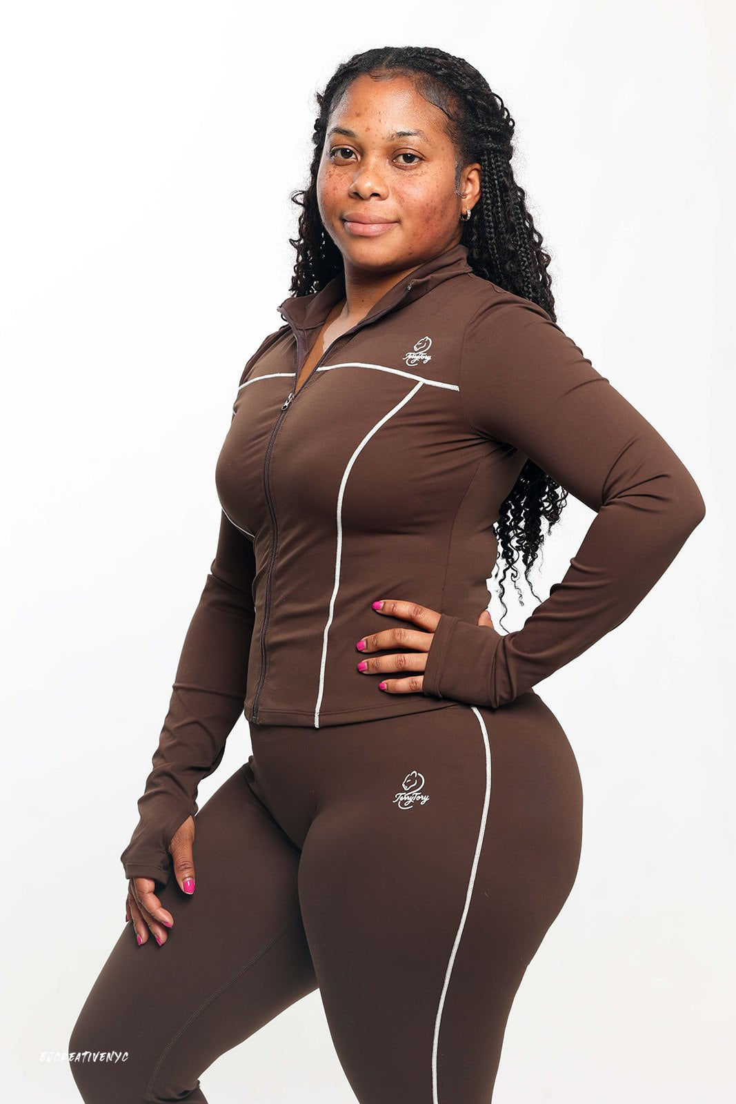 TerryTory Signature Two-Piece Set (Brown)
